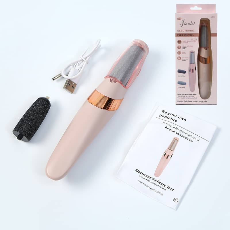 New automatic electric foot file for dead skin and callus removal, heel stone for home use in foot peeling and care