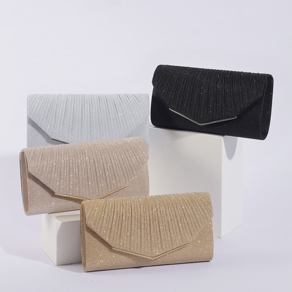 Retro Pillow Shaped Evening Clutch Bag with Fold over Magnetic Buckle PU Leather Geometric Bag Ladies Party Handbag