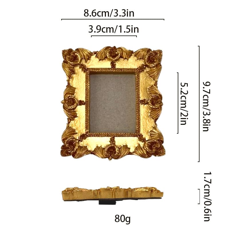 Cross-border Drop Shipping Creative Fridge Magnet Magnetic Sticker Home Decor Photo Frame Wall Decoration 3D Hanging Ornament