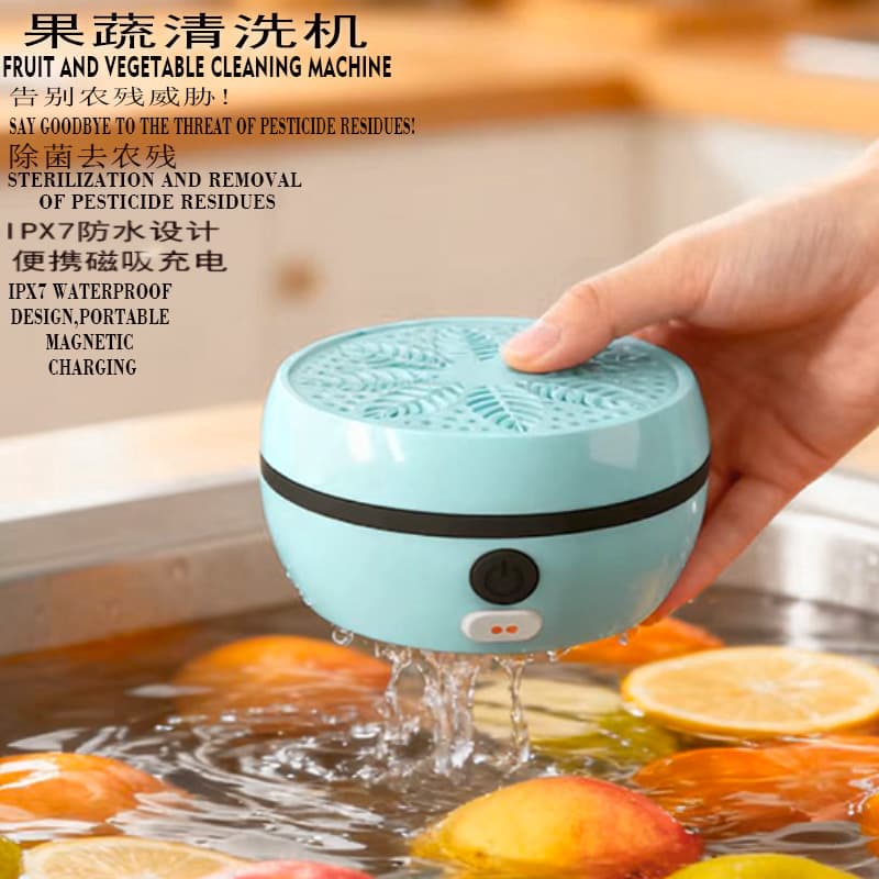 Fruit and Vegetable Washer, Pesticide Residue Removal, Popular Small Home Appliance, Home Sterilizer, Sterilization Vegetable Washer, Fruit