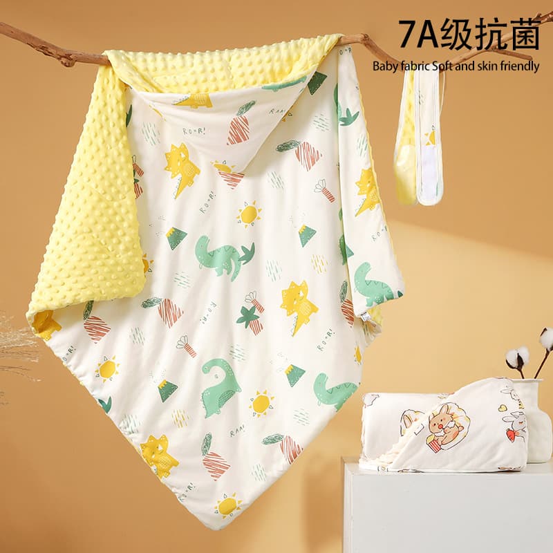 Newborn Baby Constant Temperature Swaddle Blanket Pure Cotton Winter Thickened Baby Products Delivery Room Wrap