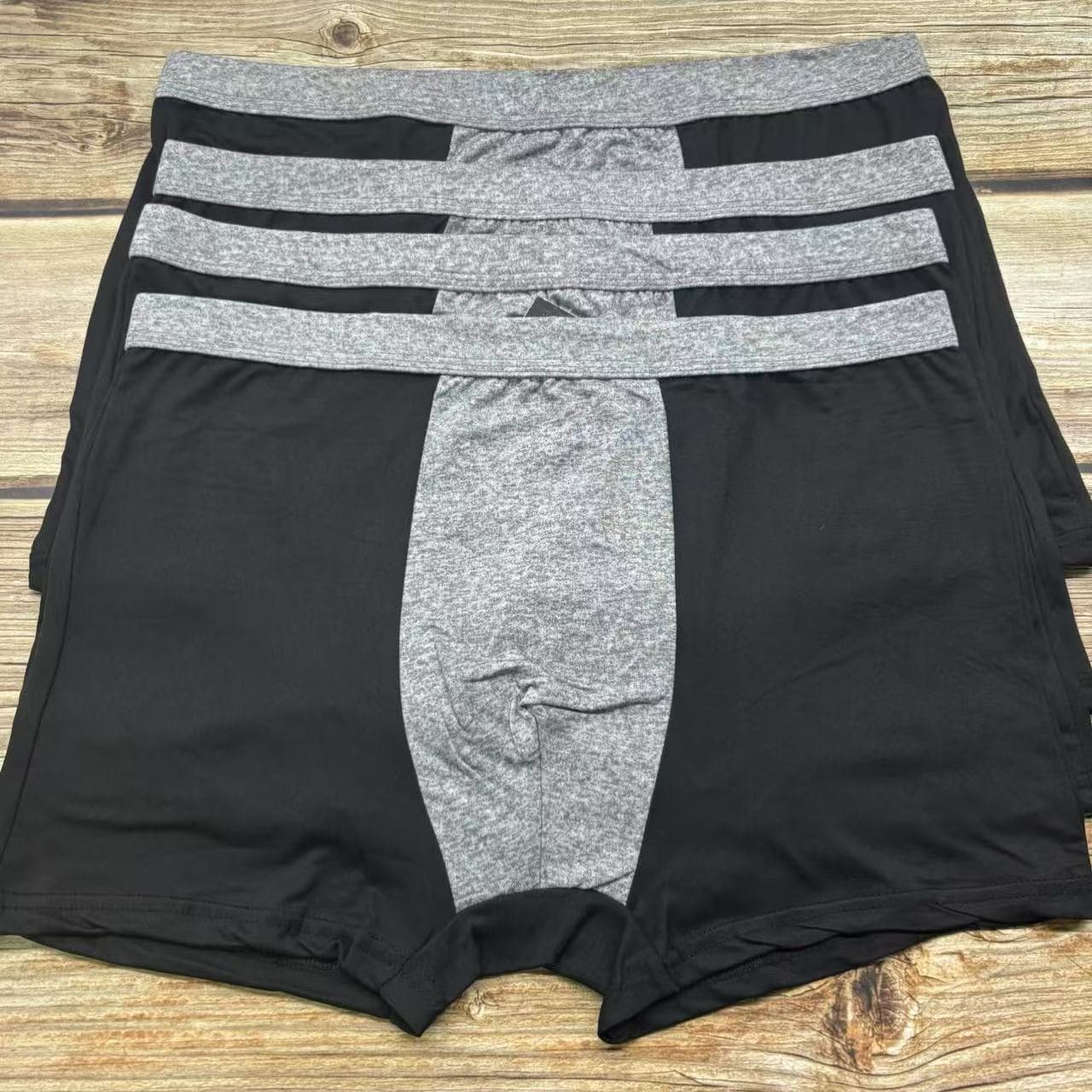 Factory Direct Men's Boxer Briefs Mid-Rise Youth Shorts Floor Model Clearance Middle-Aged and Elderly High-Volume Boxer Briefs
