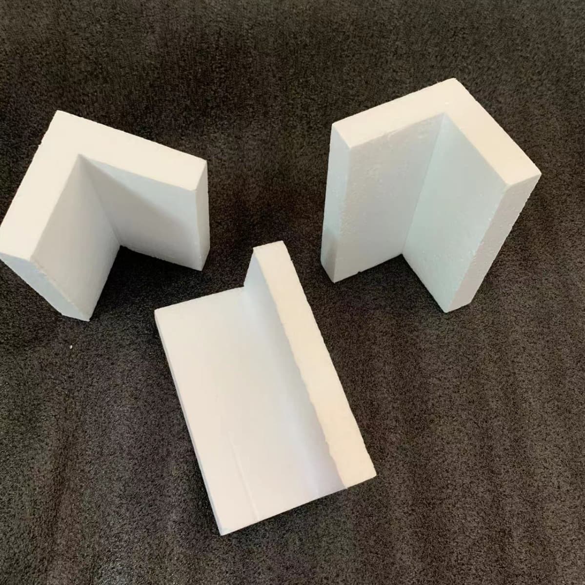 High-density foam corner protectors, polyfoam three-sided special-shaped EPS right-angle impact protection for appliances wholesale
