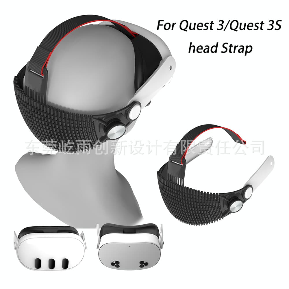 Suitable for Meta Quest3 Breathable Soft Headband That Does Not Press on the Face and Is Comfortable to Wear. Quest3S Headband Accessories Are Breathable and Soft