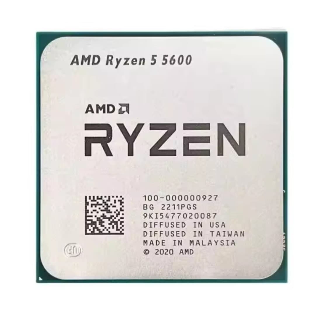 R5 5600 New Tray 6-Core 12-Thread Desktop CPU Processor AM4 Original Six-Core Original Package In Stock