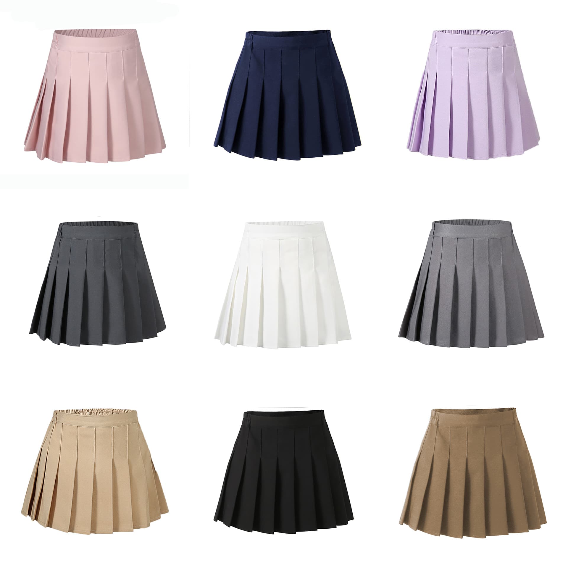 Girls' skirts, children's clothing, summer new style, Korean style, all-season, half skirt, children's pleated skirt, girls' short skirt, trendy
