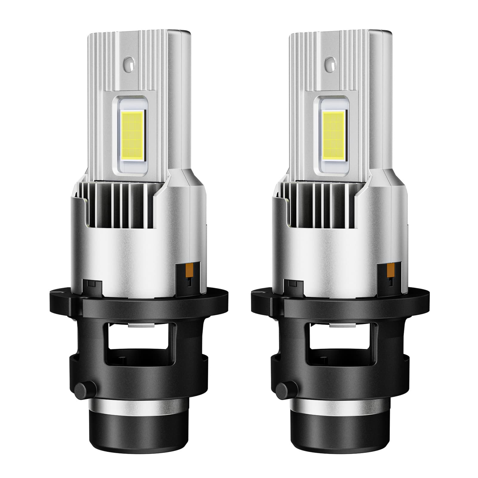 Replace Original Car HID with Fan 6500K 35W Plug-and-Play D4S/D4R D2S D2R LED Headlight