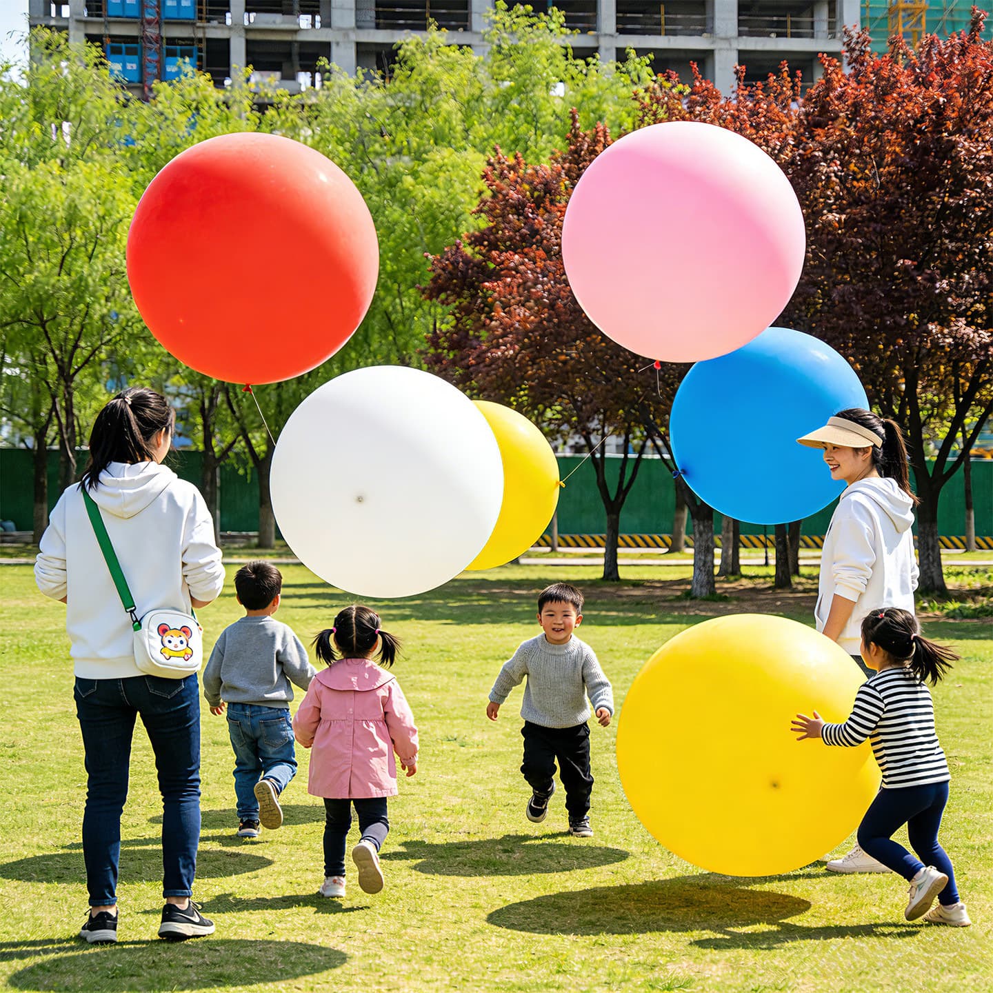 Children's Outdoor Large Balloons 36inch Thick Latex Balloons Birthday Atmosphere Decoration Photo Props Park Stall