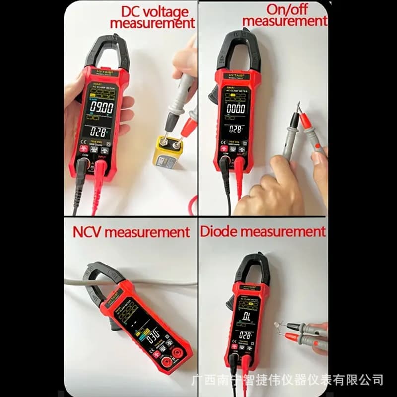 HYTAIS TS601 Auto-Ranging Digital Clamp Meter Smart Multimeter Multifunctional Clamp Ammeter