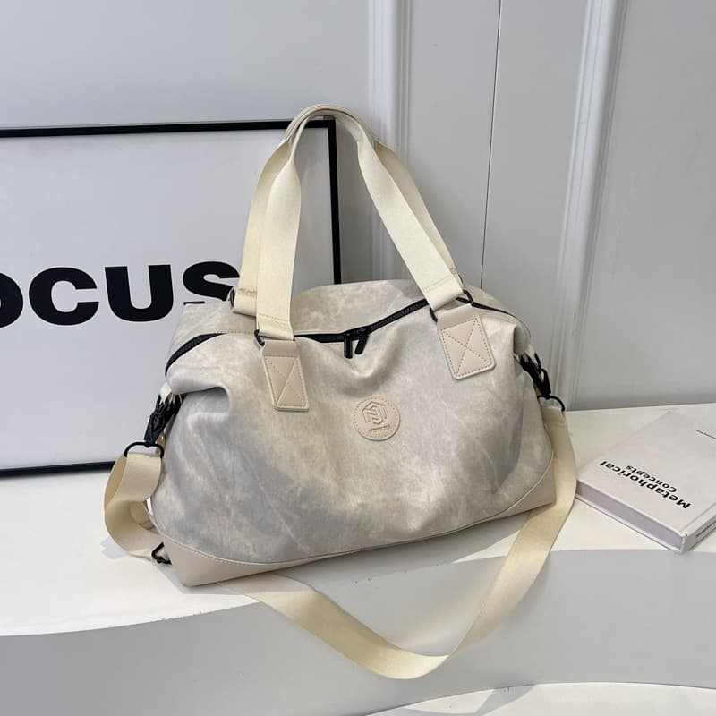 Cross-border Short Trip Travel Bag for Women, New Style, Large Capacity Lightweight Duffle Bag, Portable Luggage Bag for Business Trips