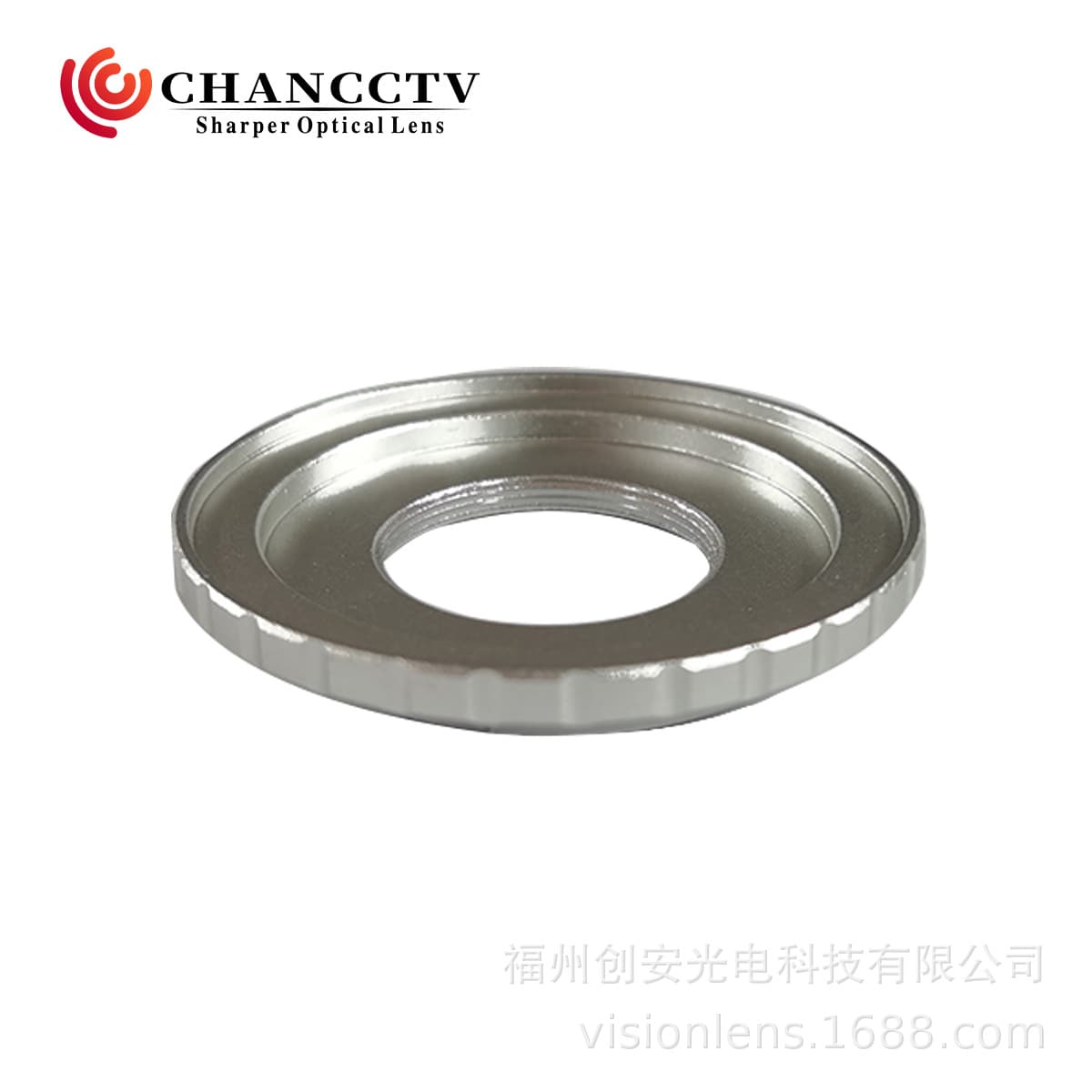 Chuang'an Optics C-FX Adapter Ring, Silver, for C-mount Lens to Fujifilm Mirrorless Camera