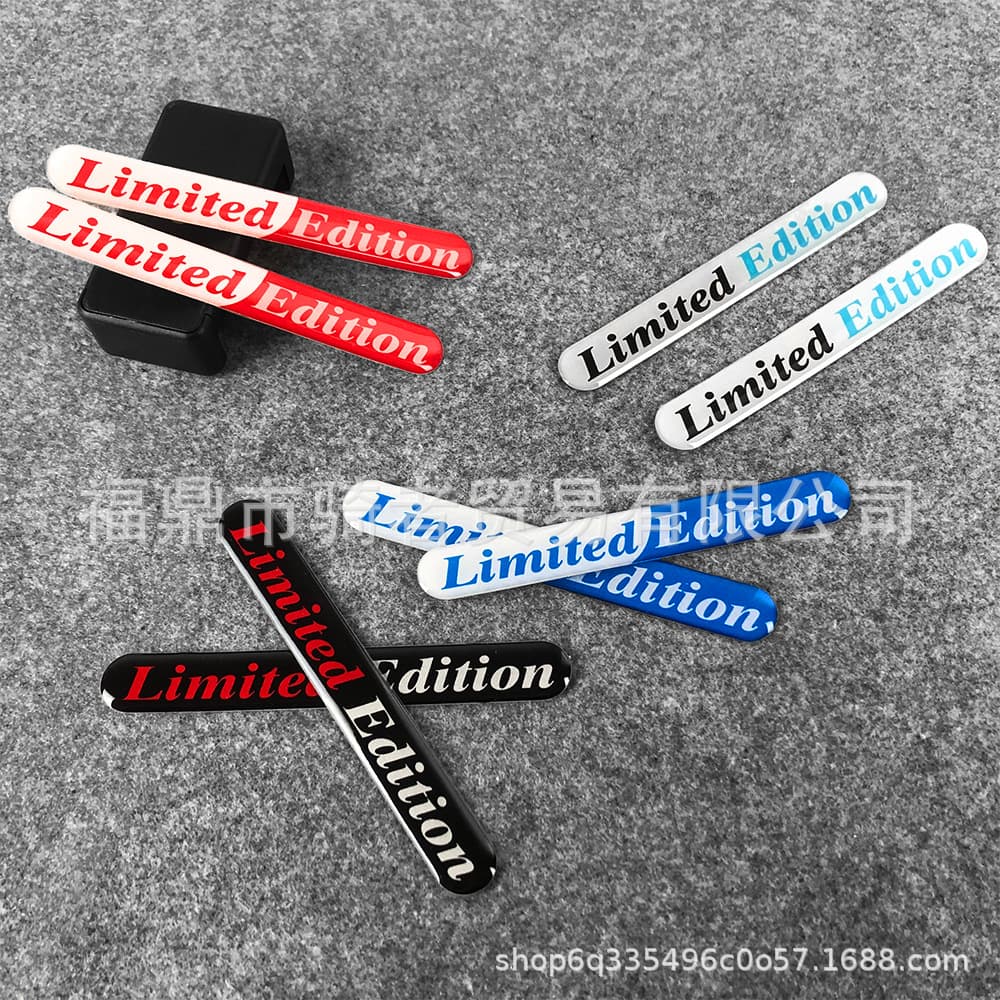 Suitable for motorcycles, cars, electric car stickers, 3D modified car stickers, Limited reflective car stickers