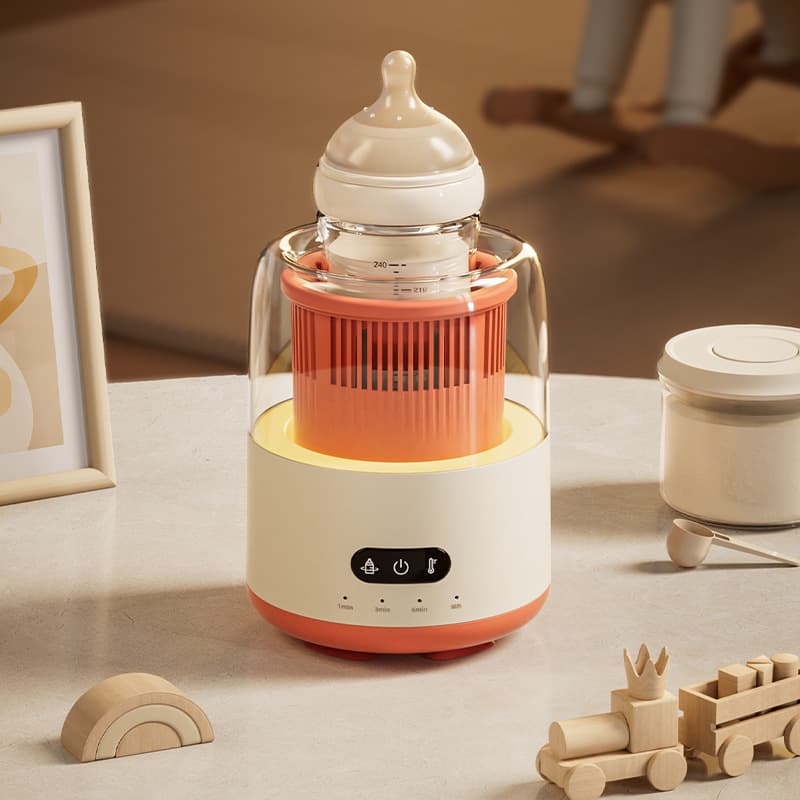 Baby Constant Temperature Electric Milk Shaker 2-in-1 Insulated Bottle Warmer Automatic Formula Maker Milk Mixer and Warmer