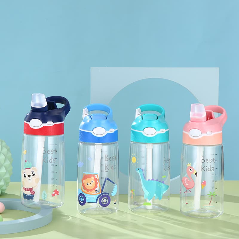 Genuine Xiaoliangzai Tritan Plastic Cup, Children's Straw Cup, Drop-resistant Water Bottle, Summer Cute