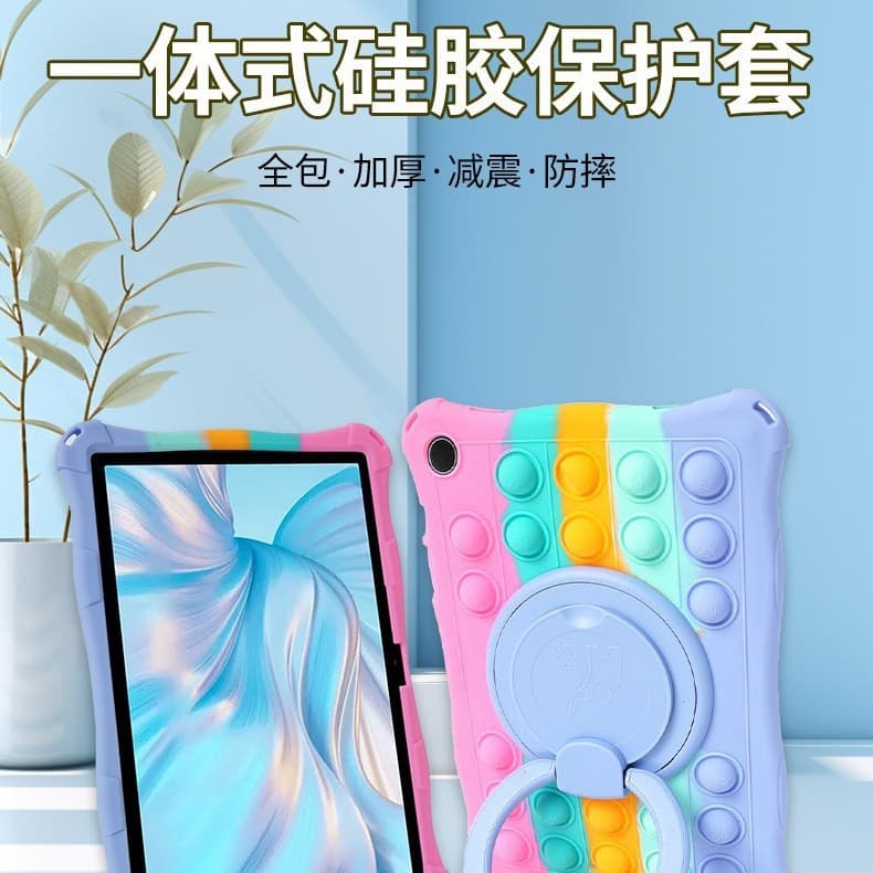 Case for Samsung Galaxy Tab A9+ Plus 11 inch SM-X210 X216 Handheld Silicone Cover Shell