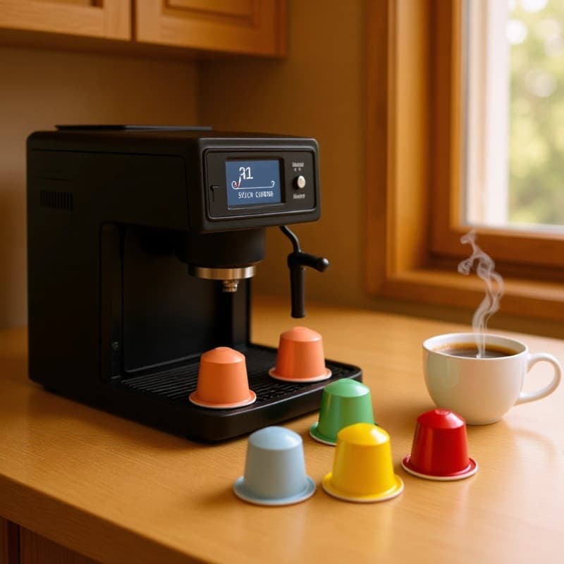 15ml disposable capsule coffee aluminum cup, Nestlé capsule empty shell, compatible with Nespresso and Xiaomi.