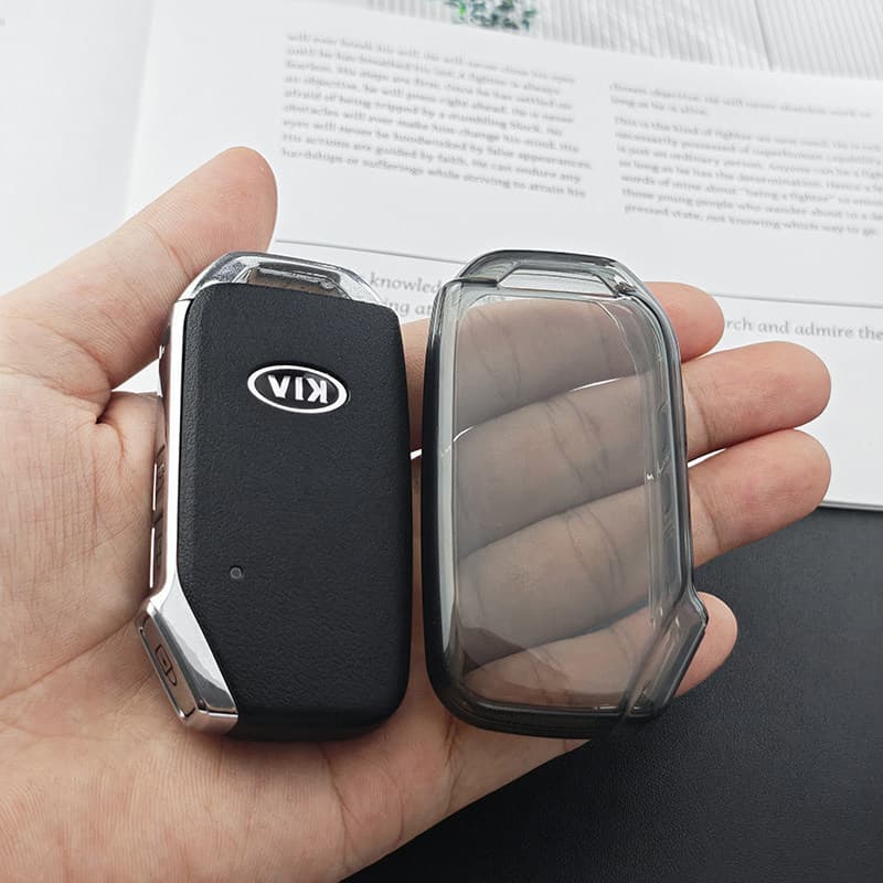 Dedicated Kia Key Case for Sportage K3, Seltos KX5, E-Pride, Sportage KX3 - Ultra-Thin Transparent Full Coverage