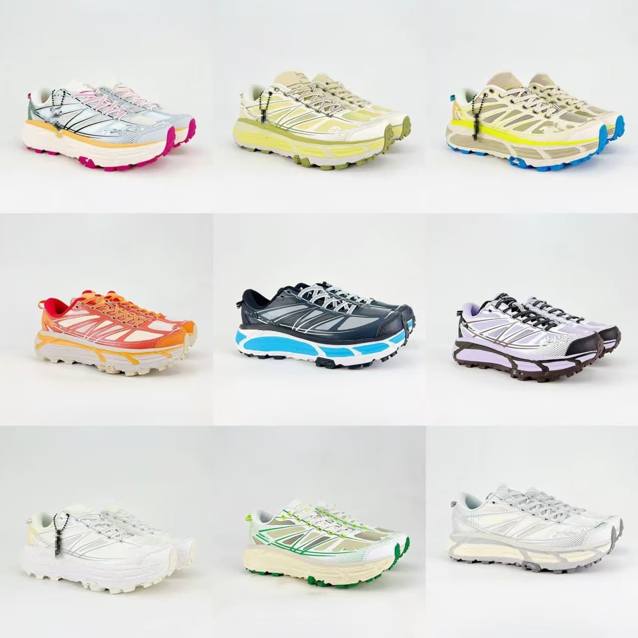 Cross-border Factory HOKA Mafate Speed 2 Outdoor Cushioned Running Shoes Lightweight Sports Shoes
