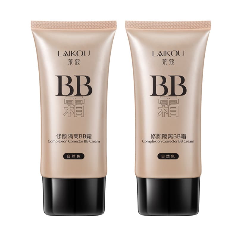 Laikou Color Correction Isolation BB Cream Foundation Natural Look Concealer Moisturizing Isolation Foundation Makeup Wholesale Drop Shipping