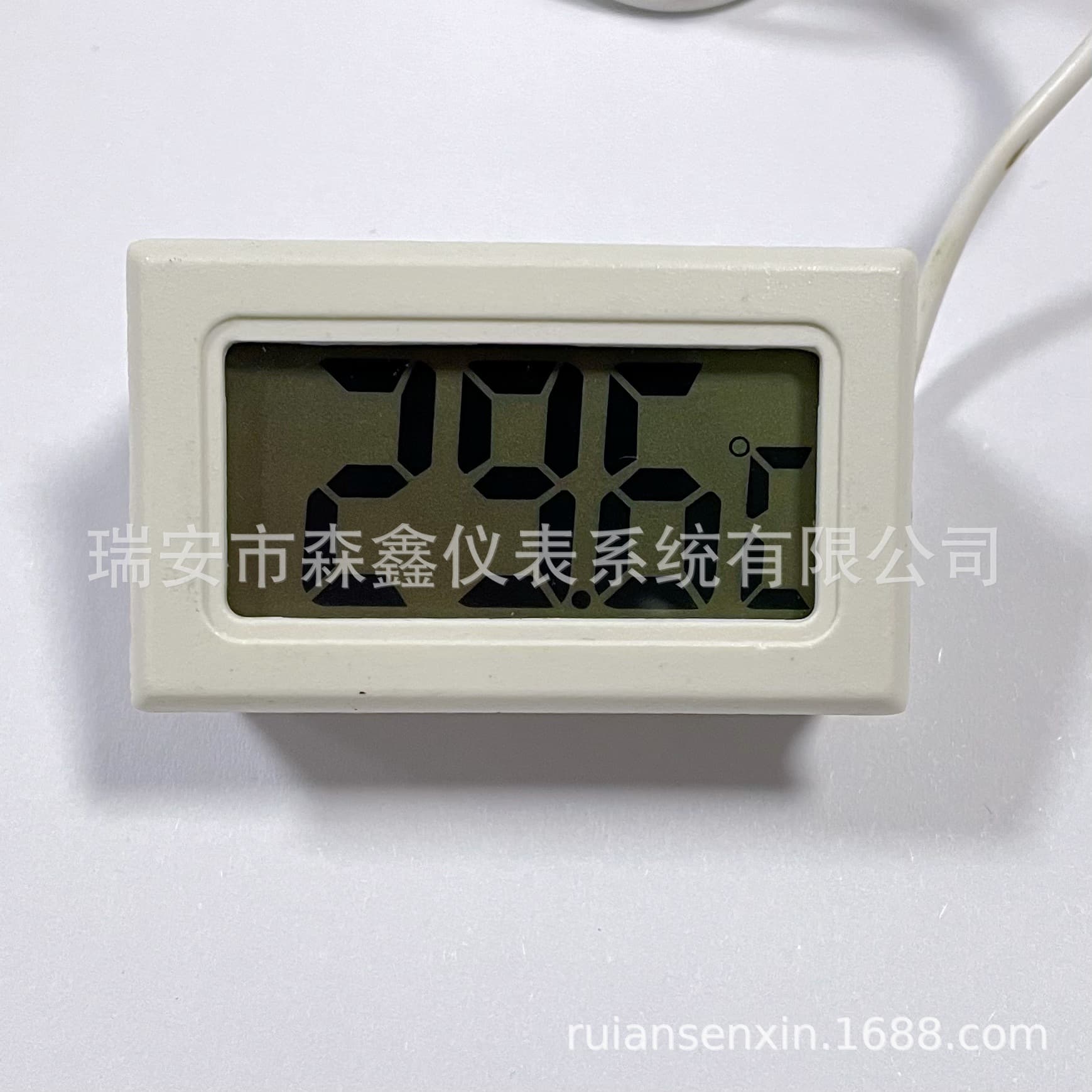 Embedded Water Temperature Gauge Mini Electronic Digital Thermometer Aquarium Refrigerator Water Temperature Gauge