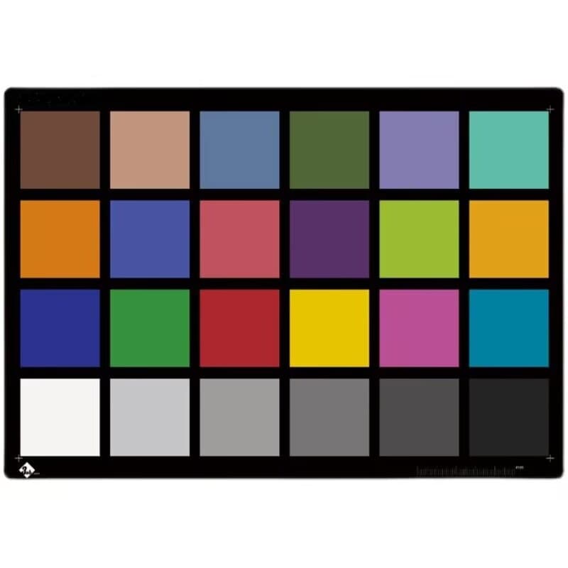 Enhanced Color Standard 24 Color Checker Camera Color Test Professional Color Correction Tool Video Color Restoration for DSLR