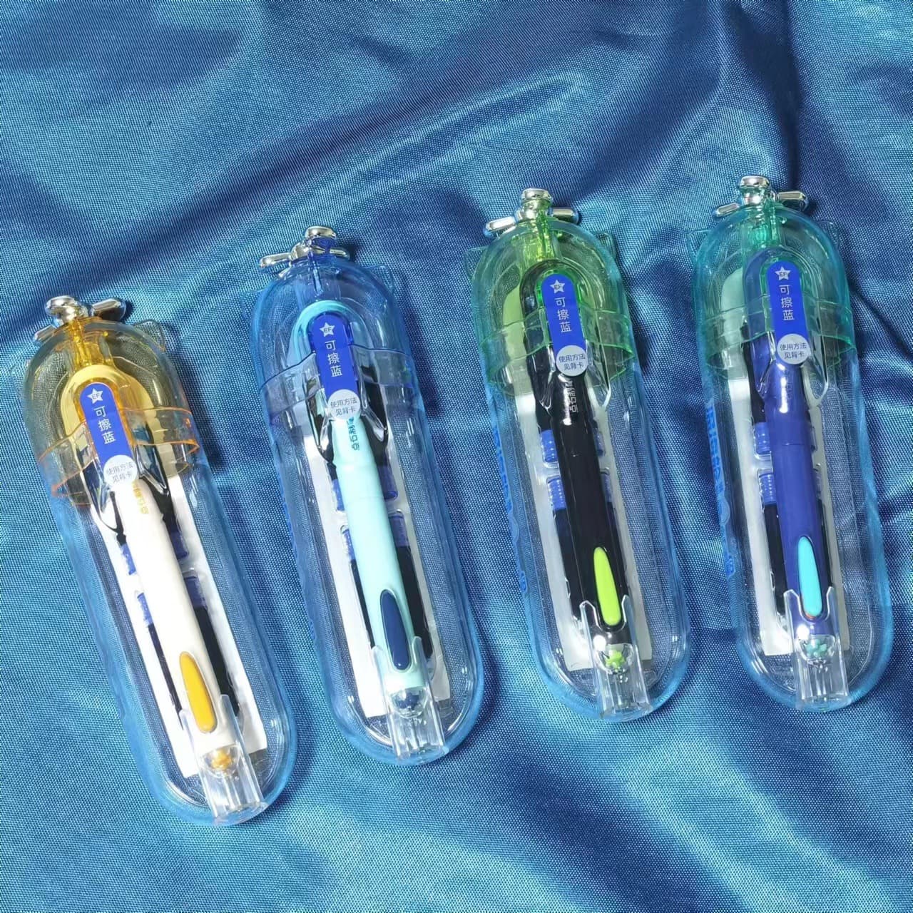 Dianshi Deep Sea Capsule Fountain Pen Submarine Space Capsule EF Fine Tip Student Practice Calligraphy for Grades 3 and 4 Replacement Ink Cartridge 7144
