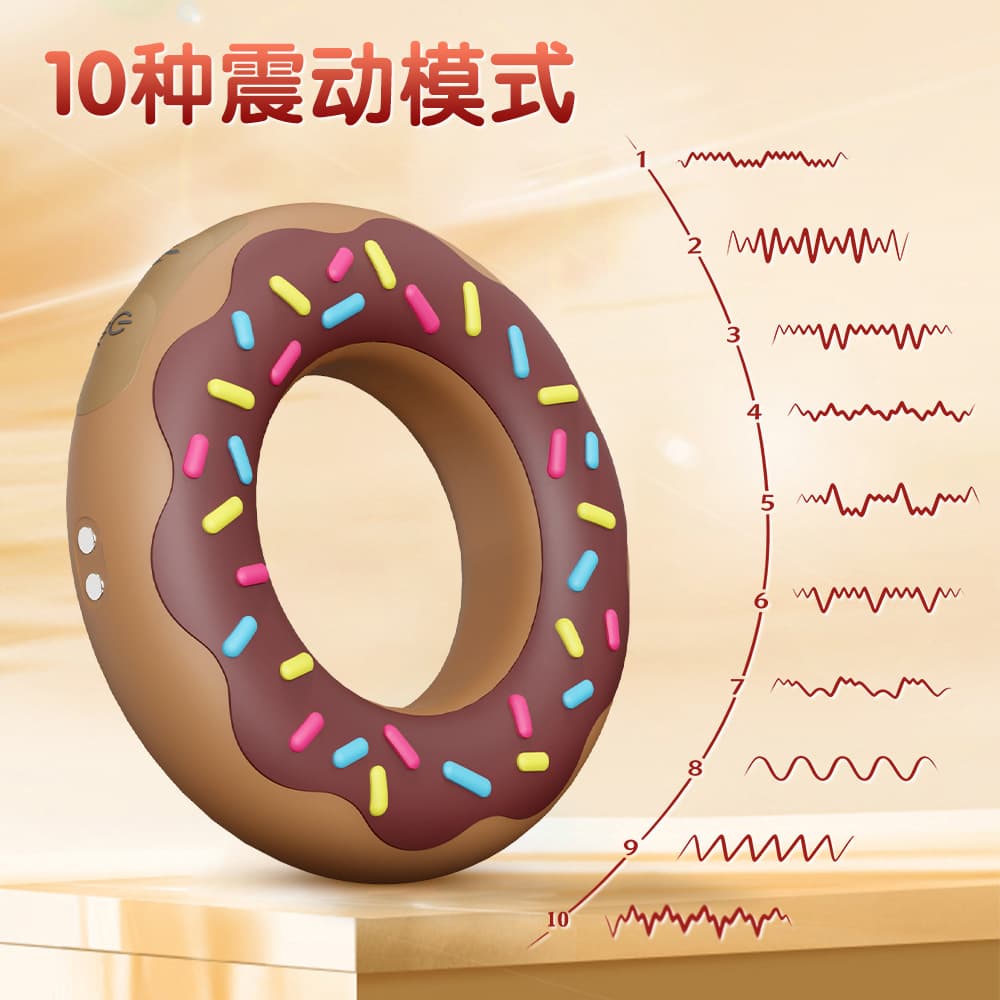 Donut Male Silicone Cock Ring Delay Ring Locking Ring External Penis Ring Adult Sex Toy Bedroom Endurance