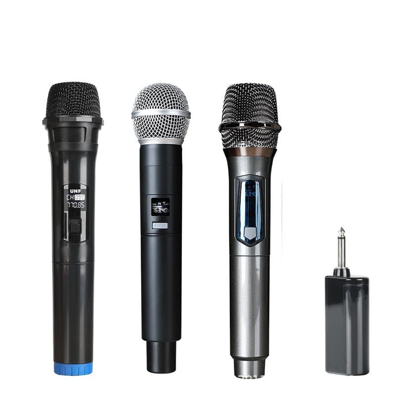 Handheld Wireless Microphone, 2-in-1 Outdoor Live Streaming Device, Home KTV Speaker, Stage Universal Microphone, 2.4G