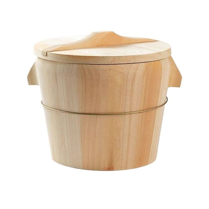 Commercial and household handmade cedar wood rice steamer, rice steamer, rice bucket, restaurant steamer