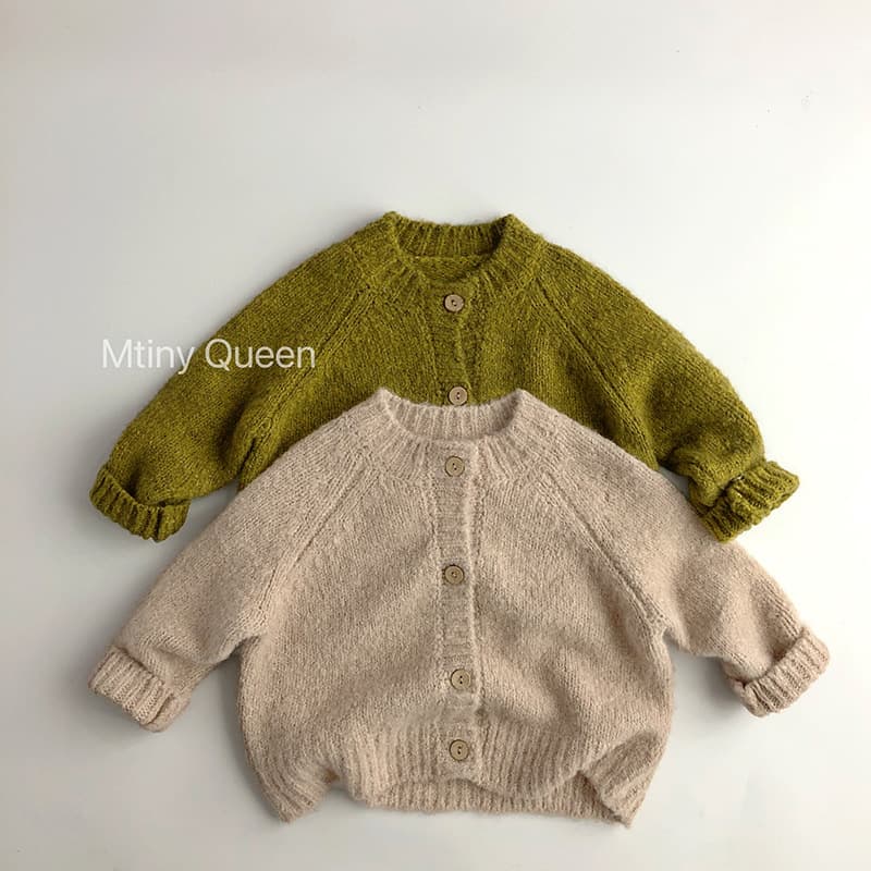 Material I love~ Treasure item~ Korean style autumn and winter children's sweater, stylish knitted cardigan coat for boys and girls, thick