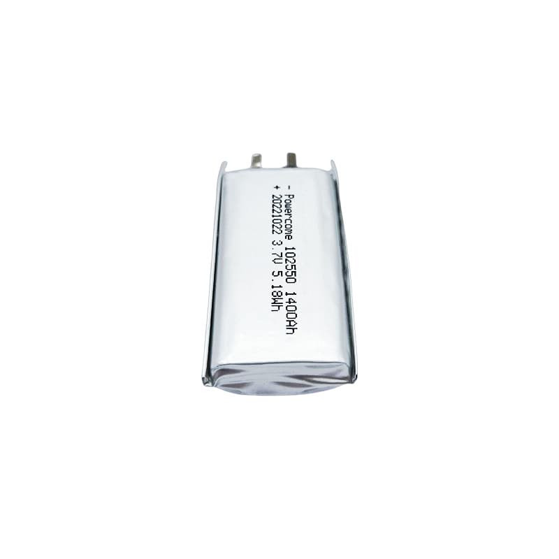 3.7V Polymer Lithium Battery 102550 High Capacity 1400mAh Factory Wholesale Electric Toy Battery