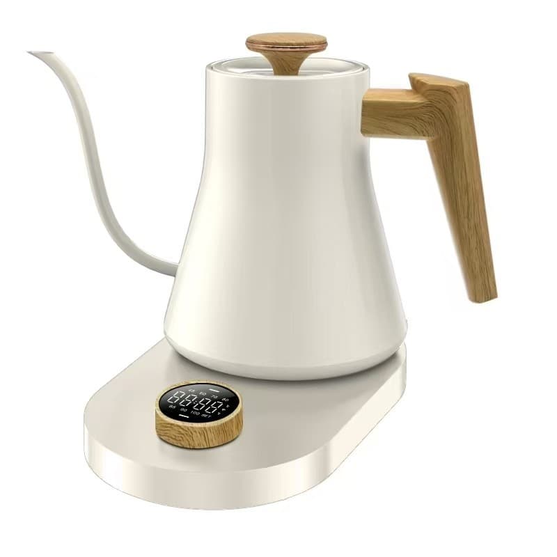 Wholesale Smart WiFi Temperature Control Pour-Over Coffee Gooseneck Kettle Touchscreen 304 Stainless Steel Electric Hot Water Kettle for Tea 0.8L