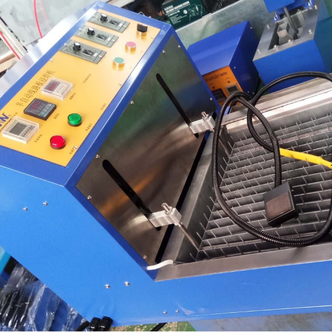 Chuangmeiwei semi-automatic dip soldering machine, PCB board simulation of manual operation, foot pedal switch for tinning