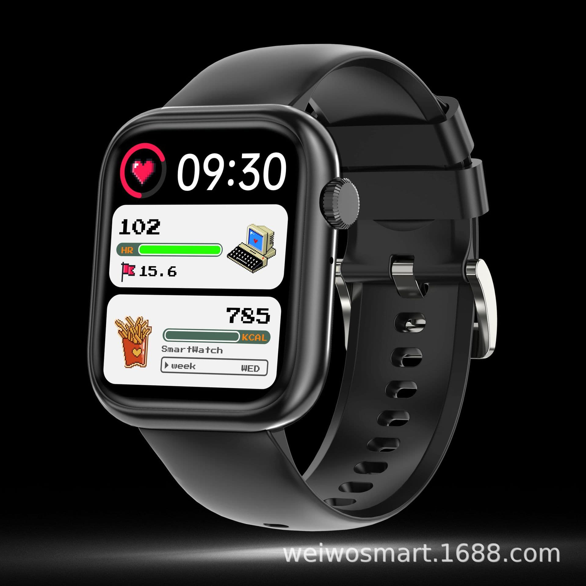 Vivo Smart's 2024 new product smartwatch, the popular G104 with heart rate and blood oxygen monitoring, boasts excellent value for money and is a top seller across borders.