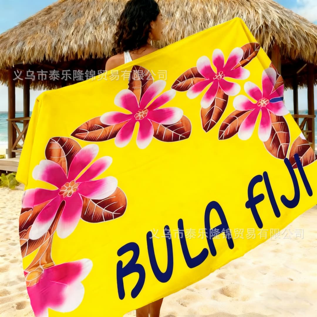 Hot-selling export BULA DIJI Fiji characteristic wrap skirt, island tourism souvenir clothing, Fiji sulu.