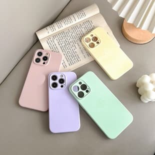 Solid Silicone Phone Case for Apple 16, Full Coverage Anti-Drop iPhone 16 Pro Max, Solid Color Minimalist Protective Cover