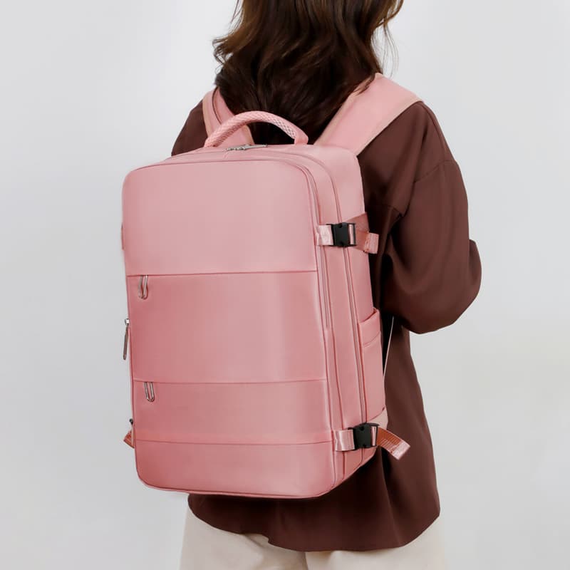 Cross-border large-capacity backpack, multi-functional boarding travel bag, business travel computer bag, multi-compartment student school bag