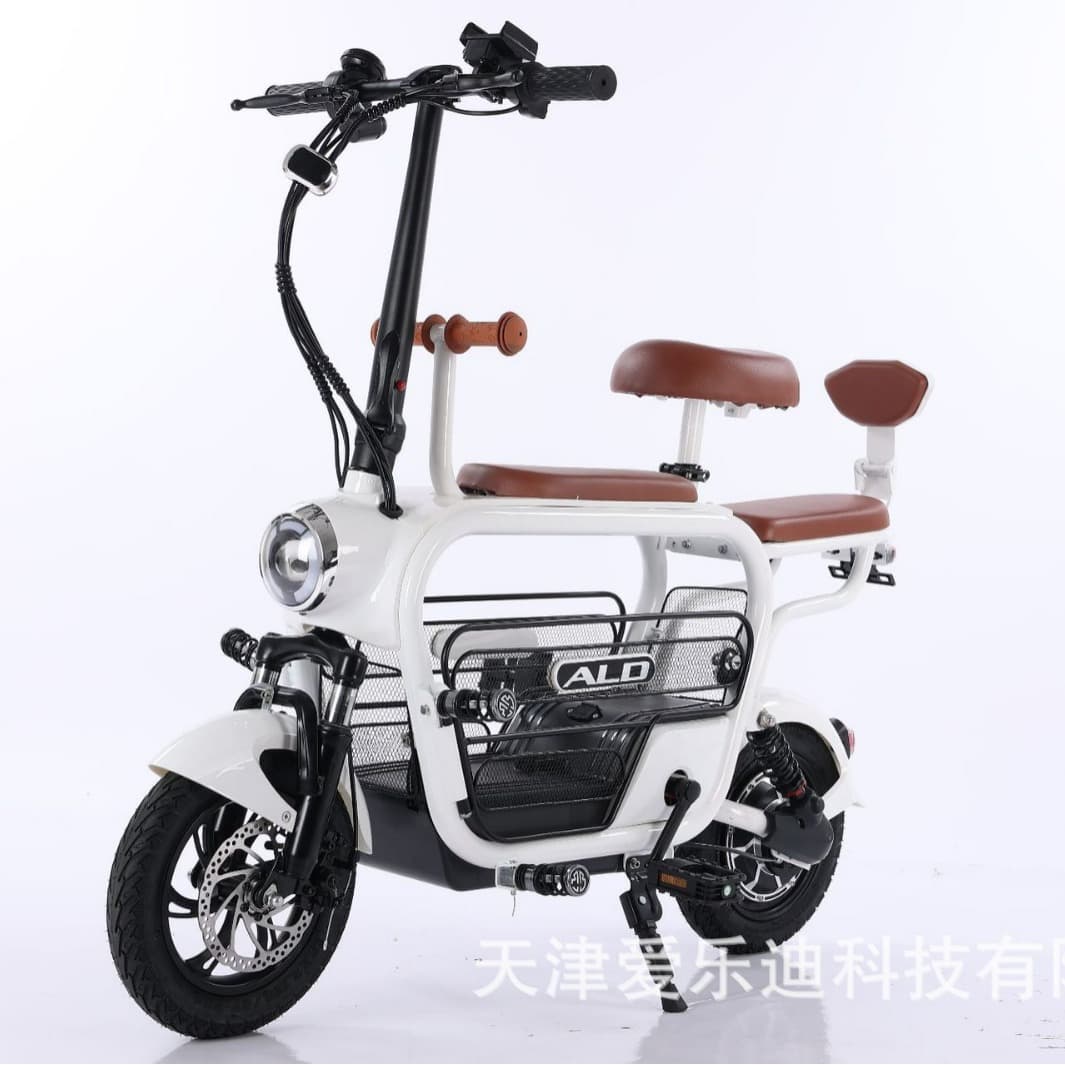 Vietnam Two-Wheel Pet Lithium Electric Bike, Parent-Child Fashion Folding Compact Scooter 48V Electric Vehicle