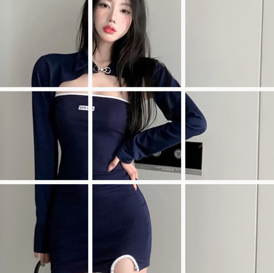 Sweet Cool Girl Spicy Letter Tube Top Dress Women Autumn Short Top Streetwear Set 8531