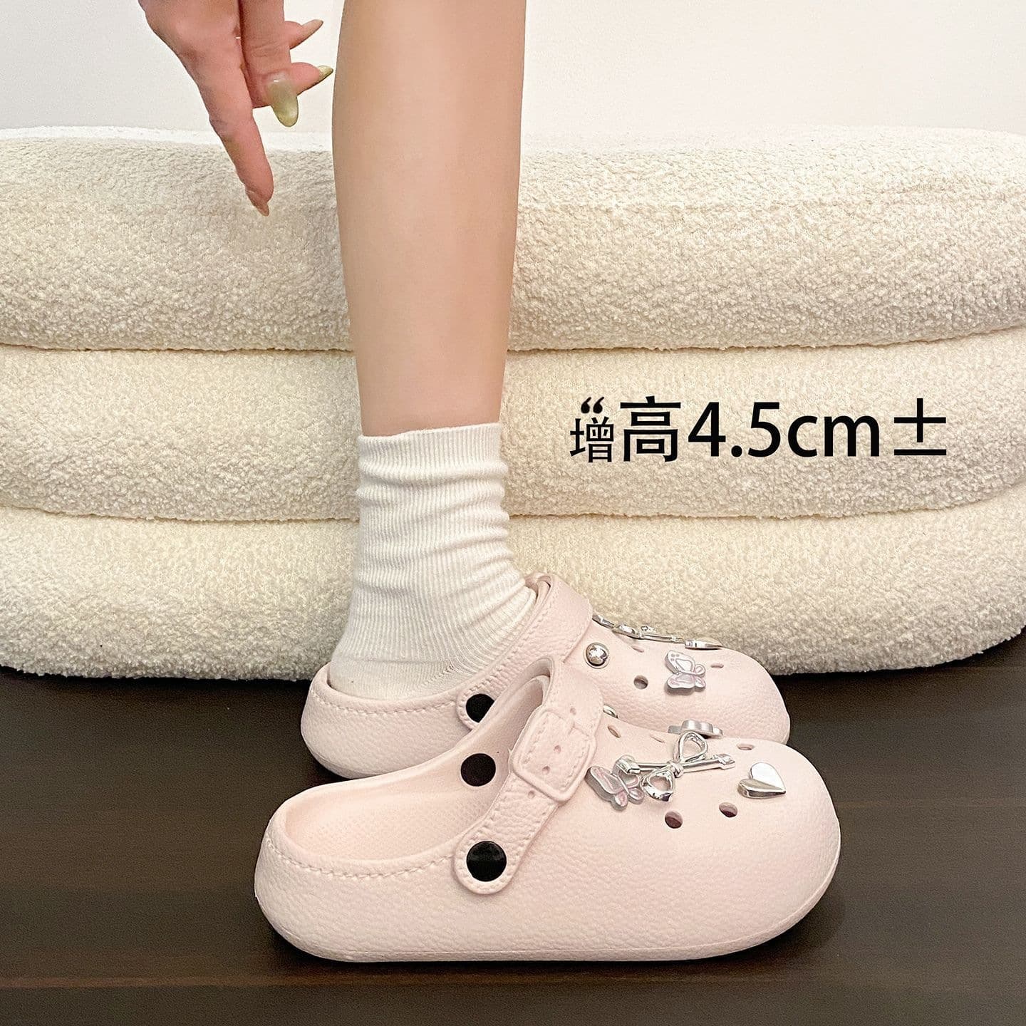 【Relaxed Birkenstock Style】Women's Eva Flat Clogs for Summer, Comfortable and Versatile for Commuting and Outdoor Wear, Closed-Toe Sandals