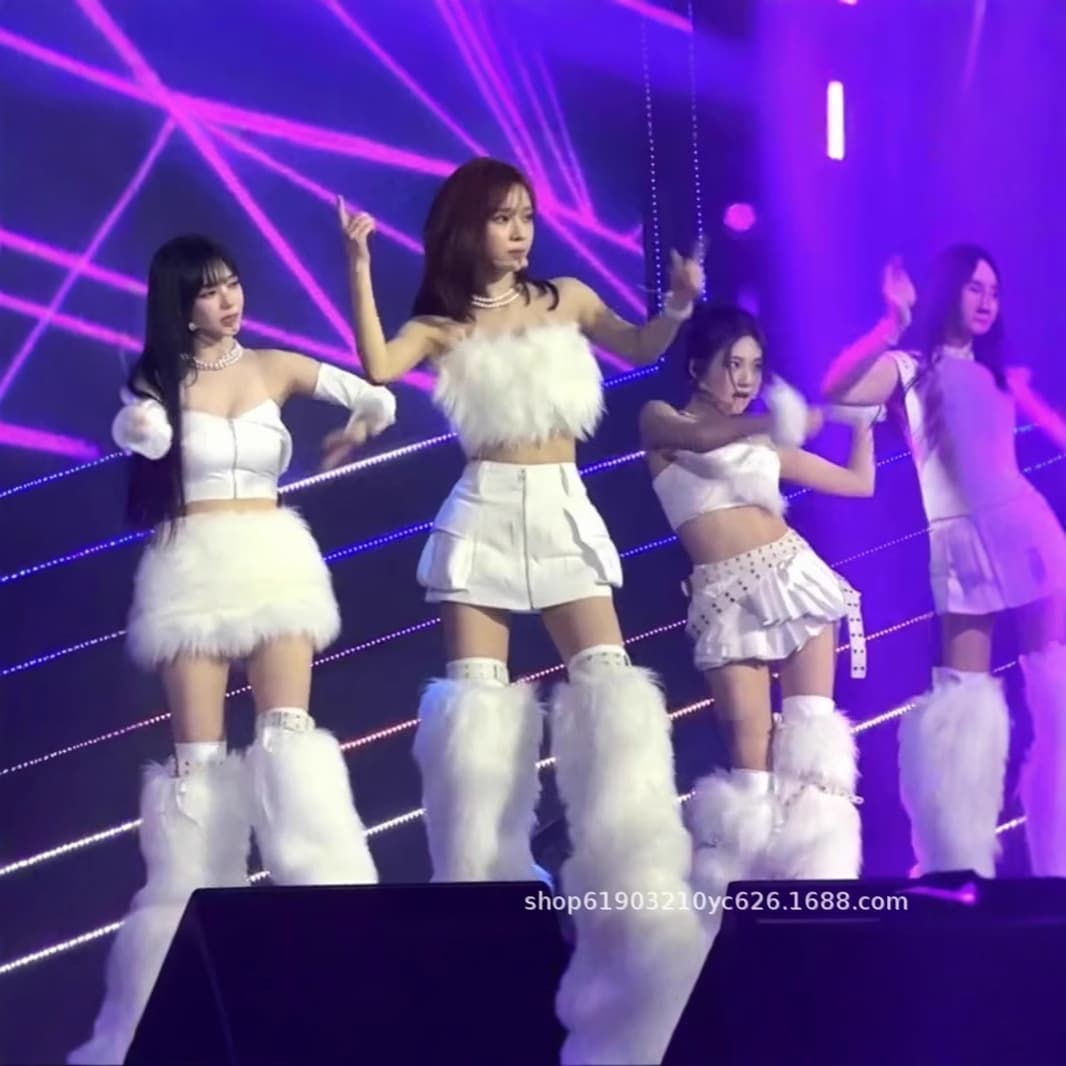aespa Korean Girl Group Same Style Performance 2023 New Student Group Performance Outfit Street Dance Jazz Dance Costume