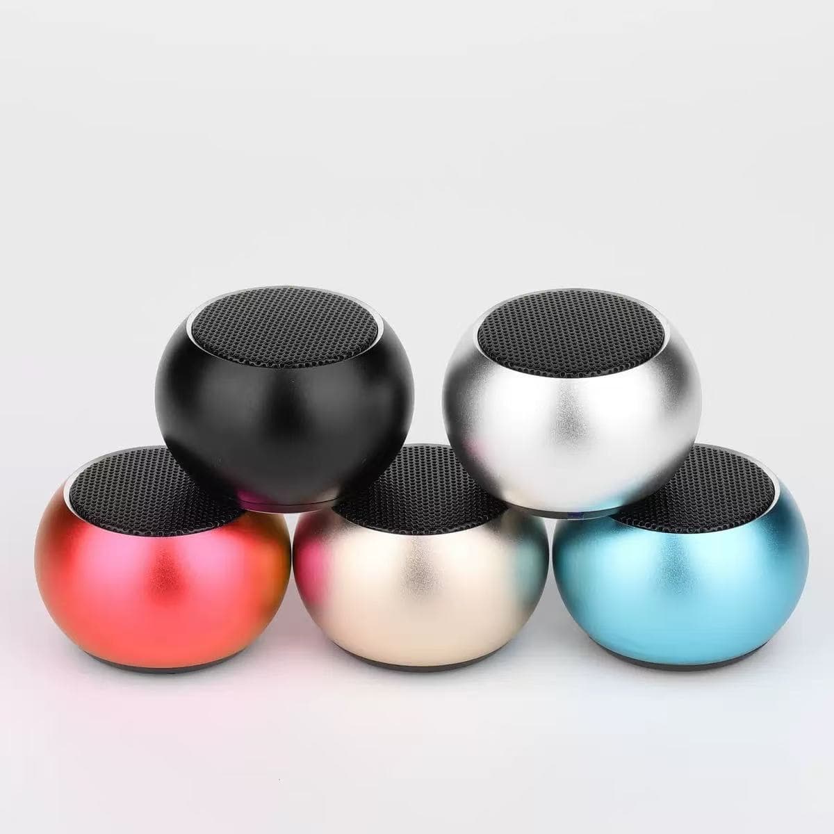 M3 Metal Bluetooth Speaker Wireless Portable Soundbar Bluetooth Voice Prompt Gradient Mini Bluetooth Speaker