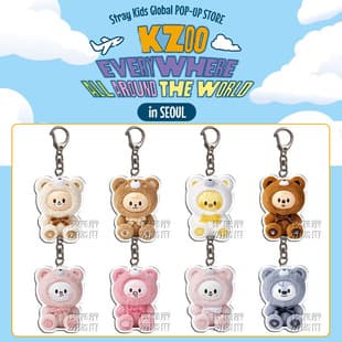 Stray Kids Global Pop-Up Acrylic Keychain Cartoon Acrylic Charm Figure Doll Merch