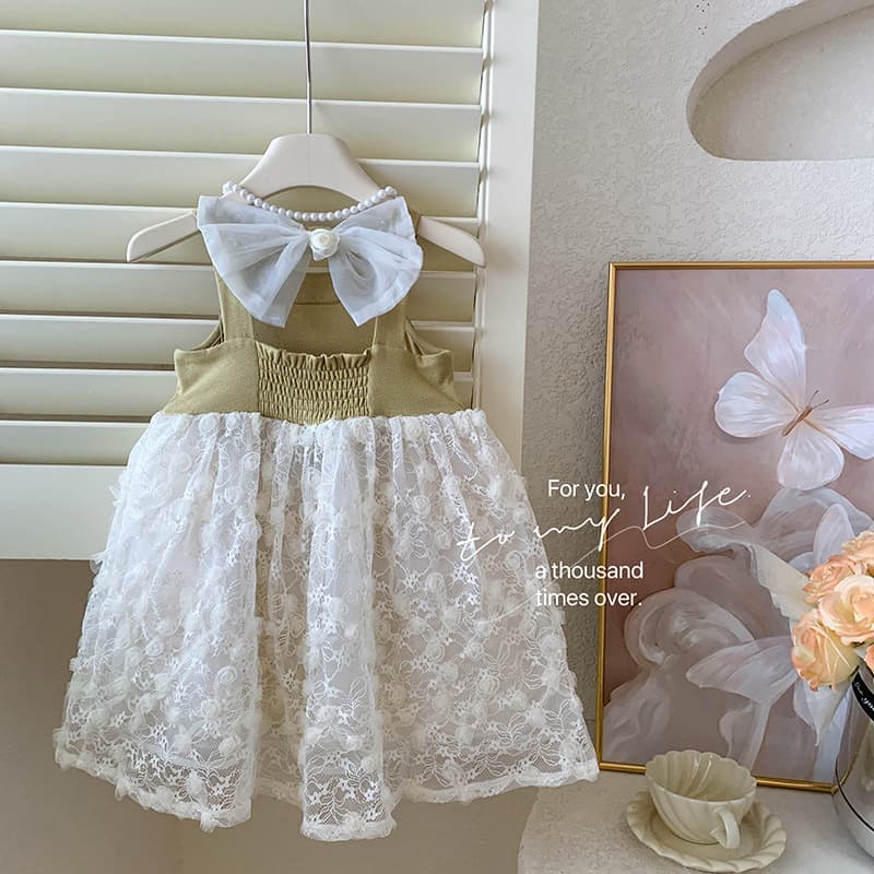 Girls Dress Summer Children's Halter Dress 2026 New Little Girl Dress Fashionable Baby Summer Princess Dress