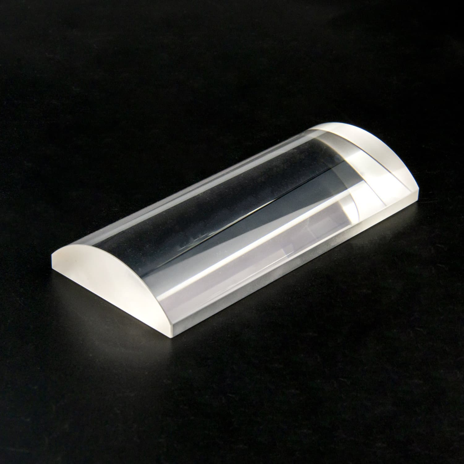 Optical Glass Cylindrical Mirror Processing According to the Figure Lighting Linear Detection Lighting Plano-Convex Plano-Concave Column Lens Wz