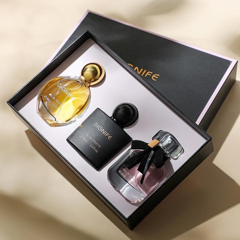Li Fei New Black Opium Gift Box Set, Libre Black Opium Mon Paris Perfume Trio Wholesale