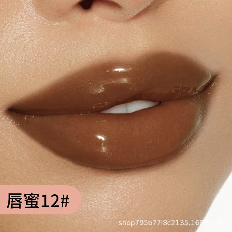 [European & American Style Lip Gloss] Sydorla Mirror Lip Gloss Waterlight Moisturizing Lip Color Hydrating Nourishing Pearl Shine