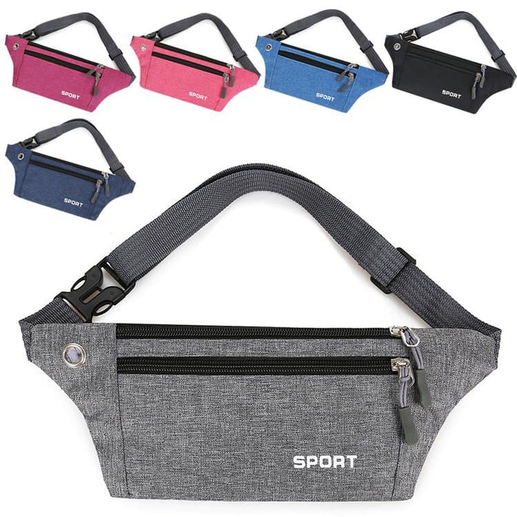 New waterproof waist bag for men and women, large capacity, multifunctional cashier wallet, mobile phone waist bag, wear-resistant outdoor sports waist bag