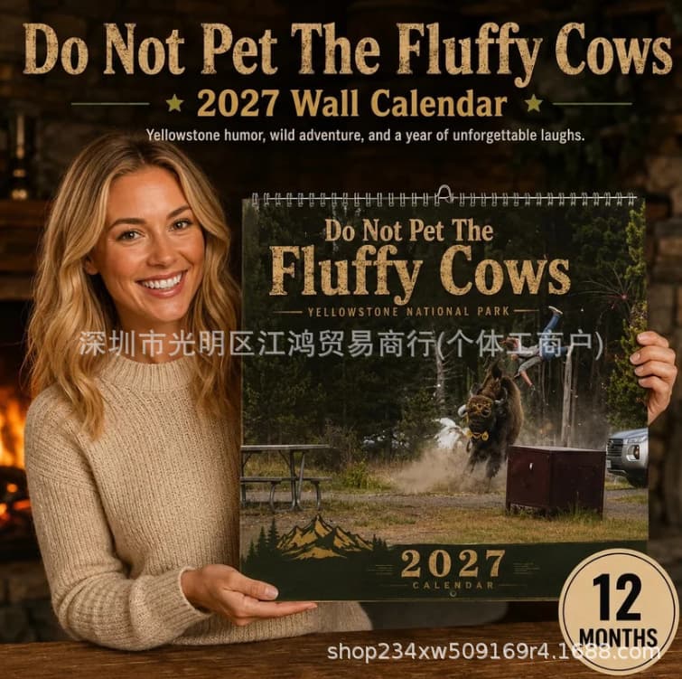 Yellowstone National Park 2027 Wall Calendar