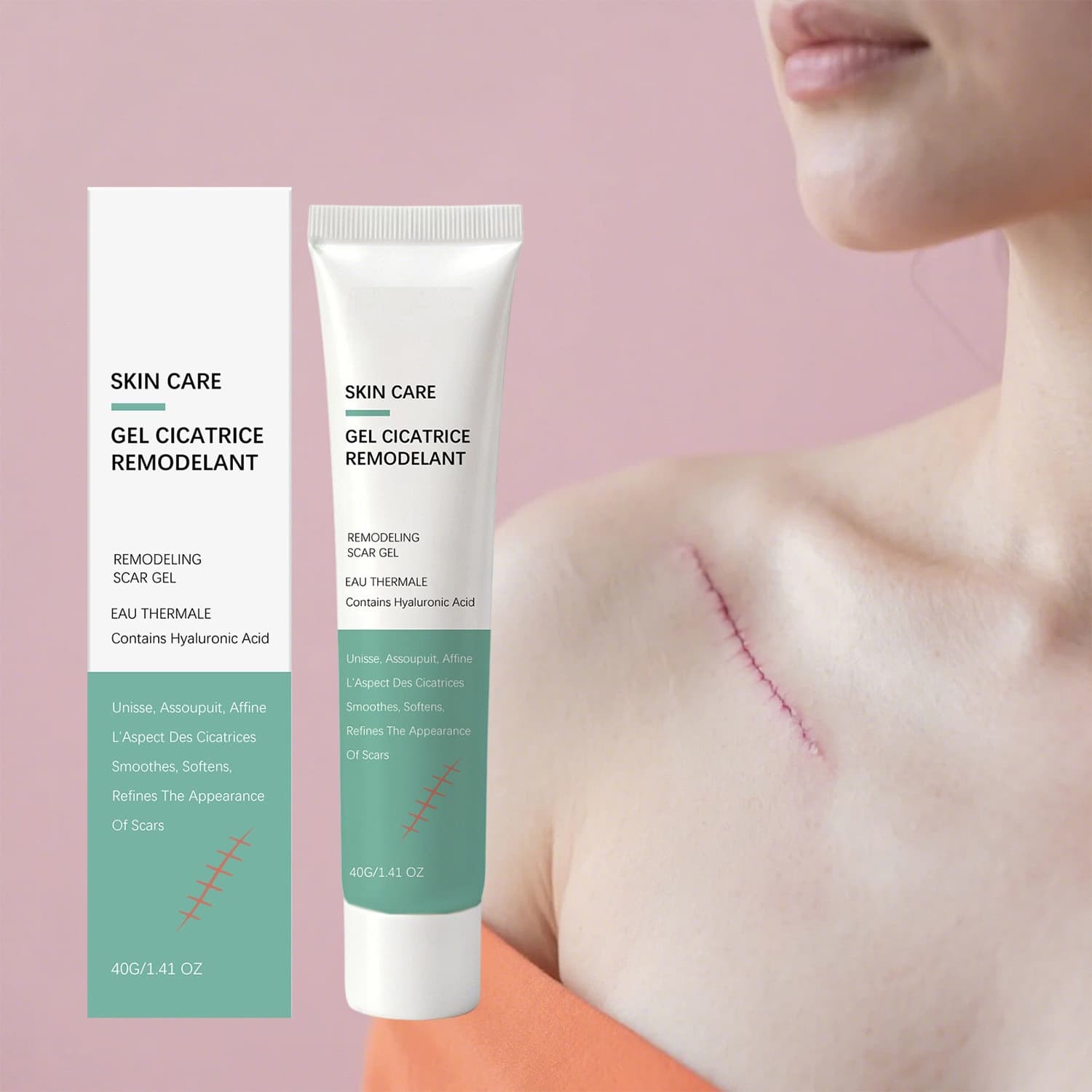 Cross-border Hot-Selling Skin Repair Gel SCAR REPAIR CICA GEL Scar Improvement Skin Care Gel